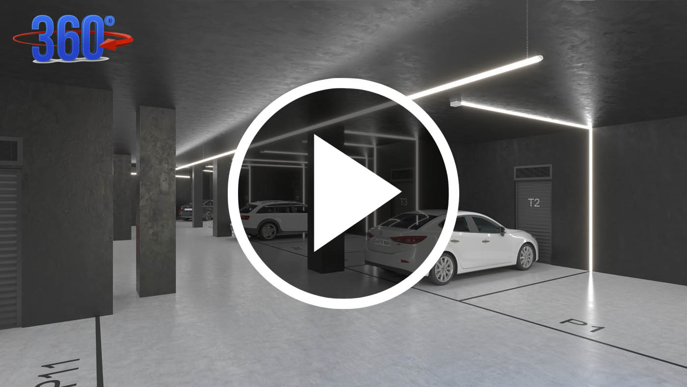 Tour virtual de un garaje con vistas 360º VR