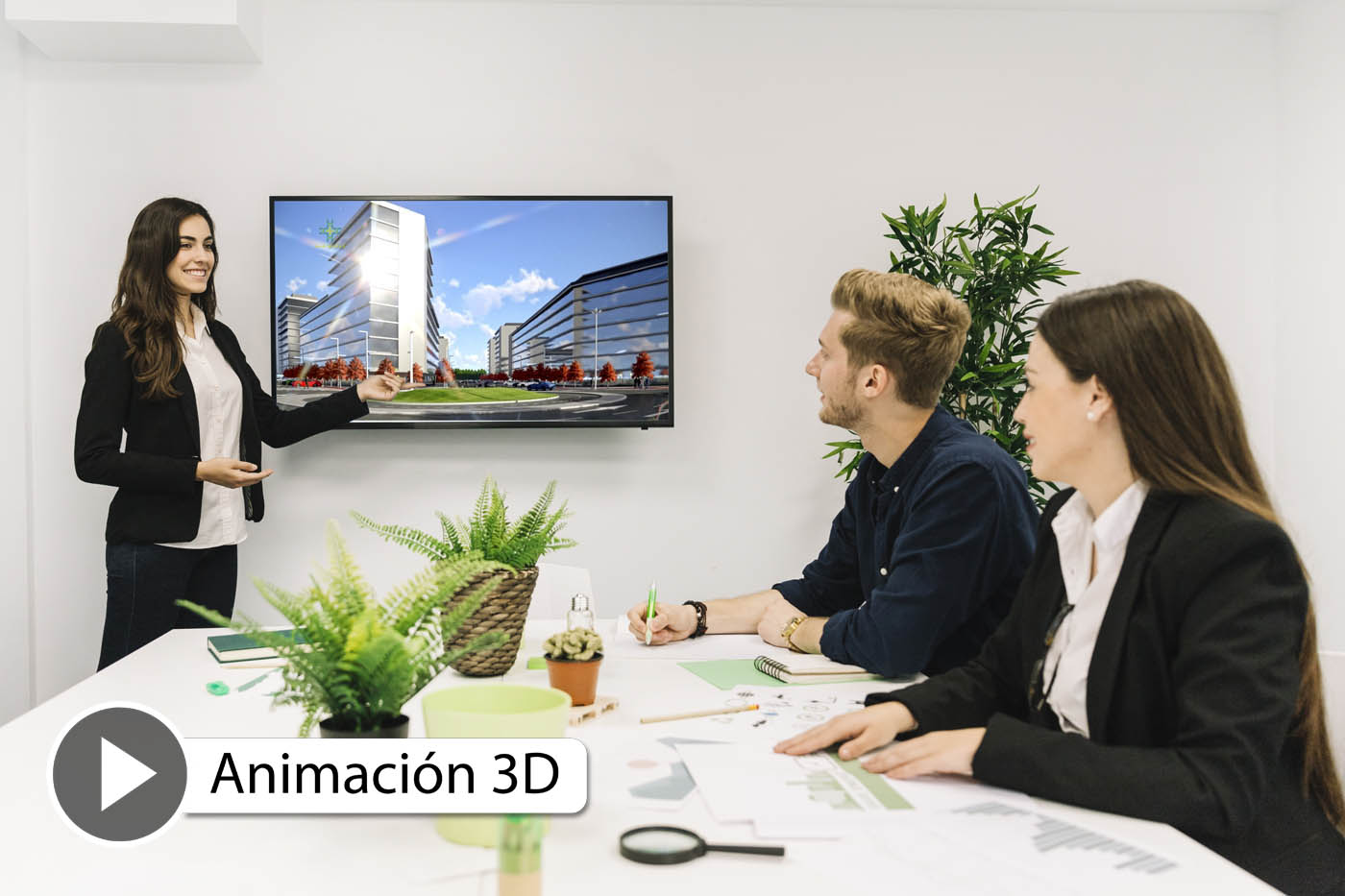 Animación 3D para proyectos urbanísticos