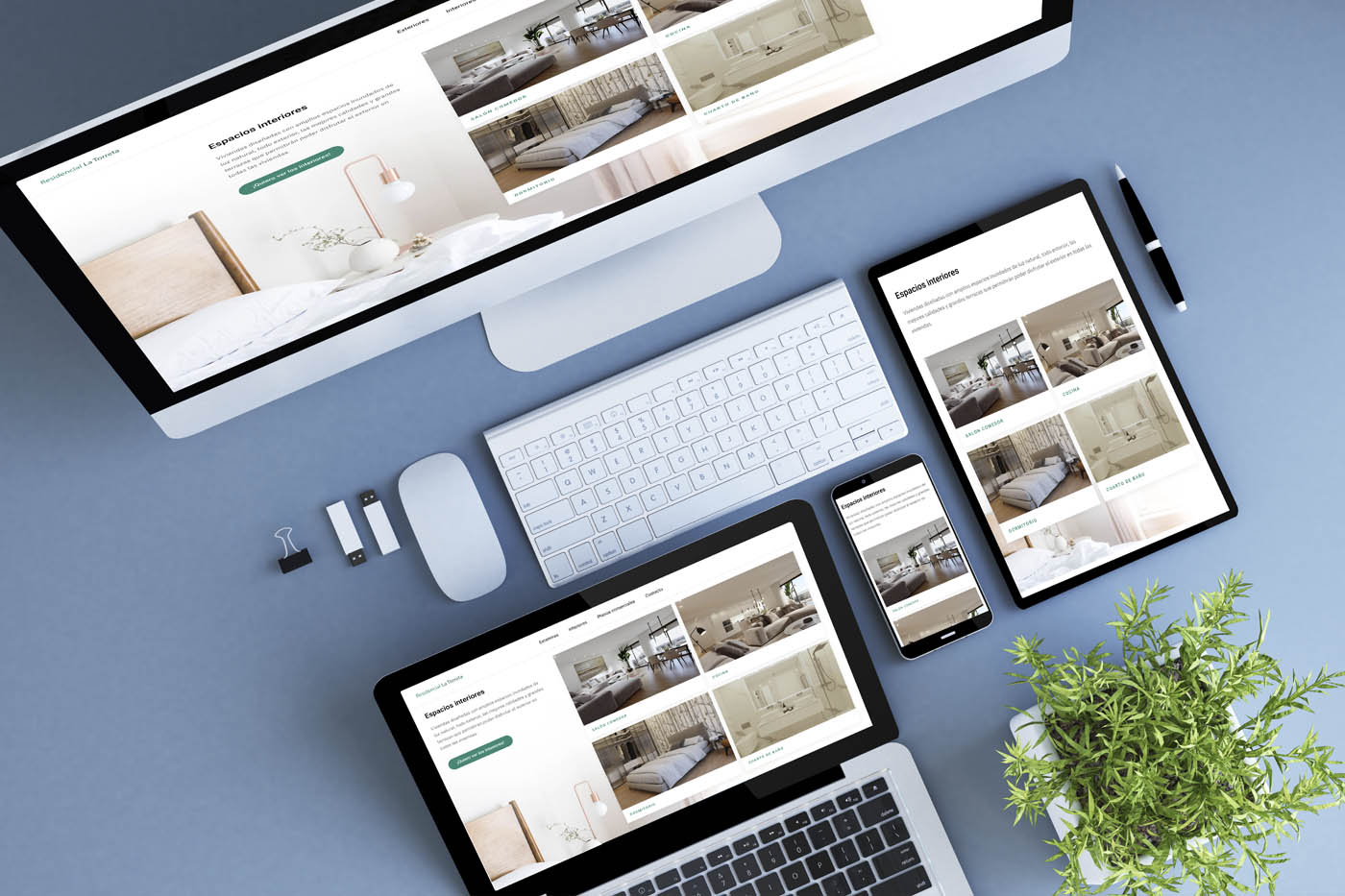 Diseño web para promociones inmobiliarias