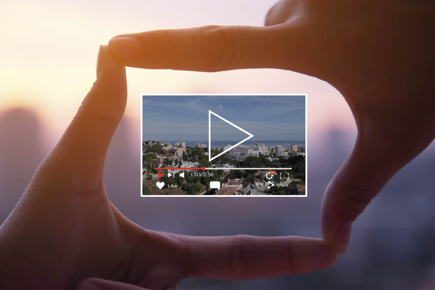 Presentación audiovisual de una promoción inmobiliaria en Fuengirola