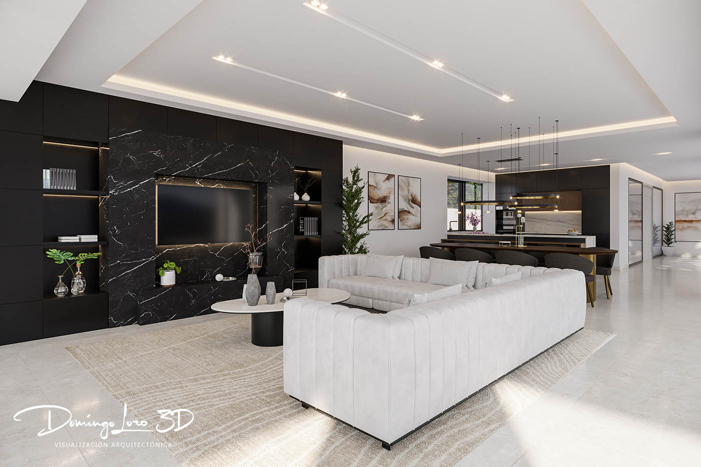 Render 3D arquitectónico realizado por un experto