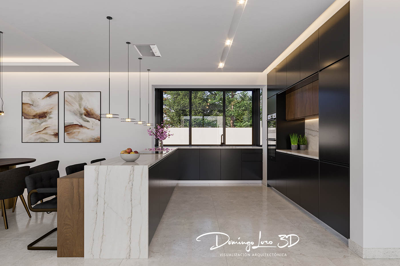 Render 3D arquitectónico realizado por un experto