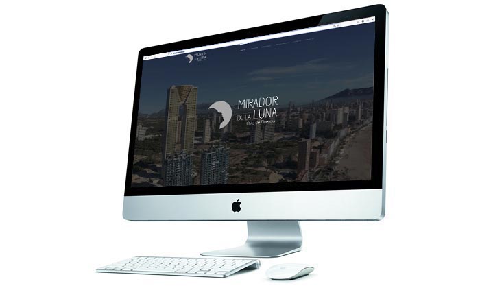 Sitio web Mirador de la Luna. Cala de Finestrat